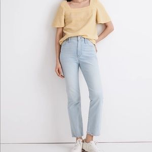Madewell Slim demi-boot jeans